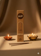 Garima Natural Sandalwood Agarbatti – Charcoal Free Incense Sticks | 48 Sticks | Free Wooden Stand