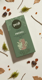 Premium Bambooless Dhoop Sticks Amber Forest Pack of 40 Sticks with Ceramic Stand