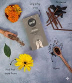 Premium Bambooless Dhoop Sticks Kasturi Pack of 40 Sticks with Ceramic Stand