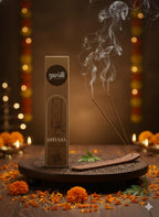 Garima Natural Sandalwood Agarbatti – Charcoal Free Incense Sticks | 48 Sticks | Free Wooden Stand
