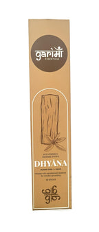 Garima Natural Sandalwood Agarbatti – Charcoal Free Incense Sticks | 48 Sticks | Free Wooden Stand