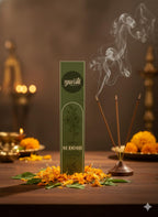 Garima Natural Jasmine Agarbatti – Charcoal-Free Incense Sticks | 48 Sticks | Free Wooden Stand