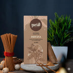 Premium Bambooless Dhoop Sticks Sandalwood Pack of 40 Sticks with Ceramic Stand