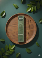 Garima Natural Jasmine Agarbatti – Charcoal-Free Incense Sticks | 48 Sticks | Free Wooden Stand